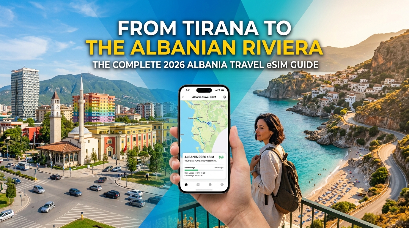 From Tirana to the Albanian Riviera: The Complete 2026 Albania Travel eSIM Guide