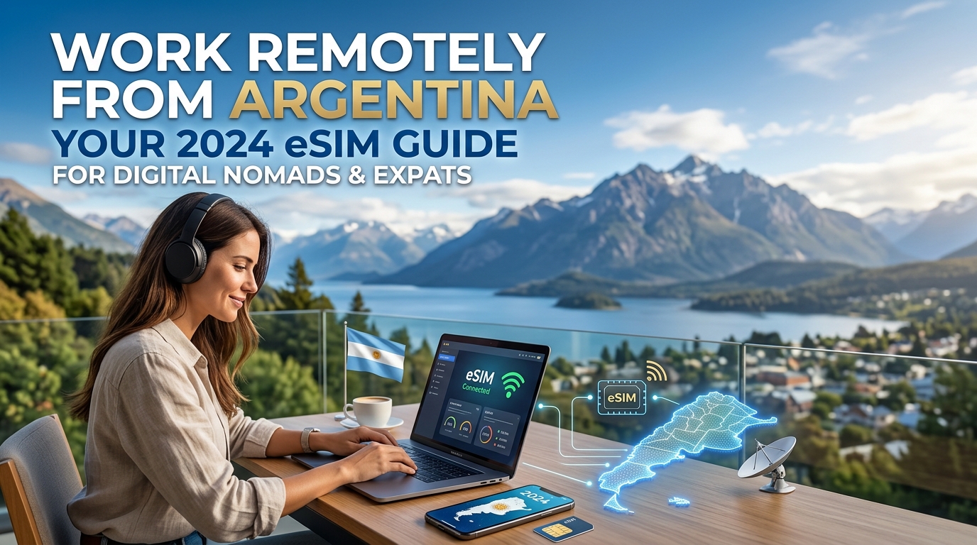 Work Remotely from Argentina: Your 2026 eSIM Guide for Digital Nomads & Expats