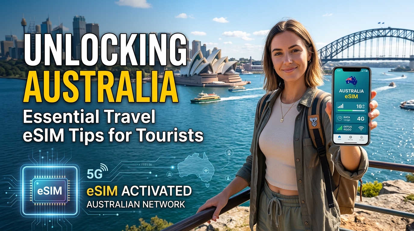 Unlocking Australia: Essential Travel eSIM Tips for Tourists