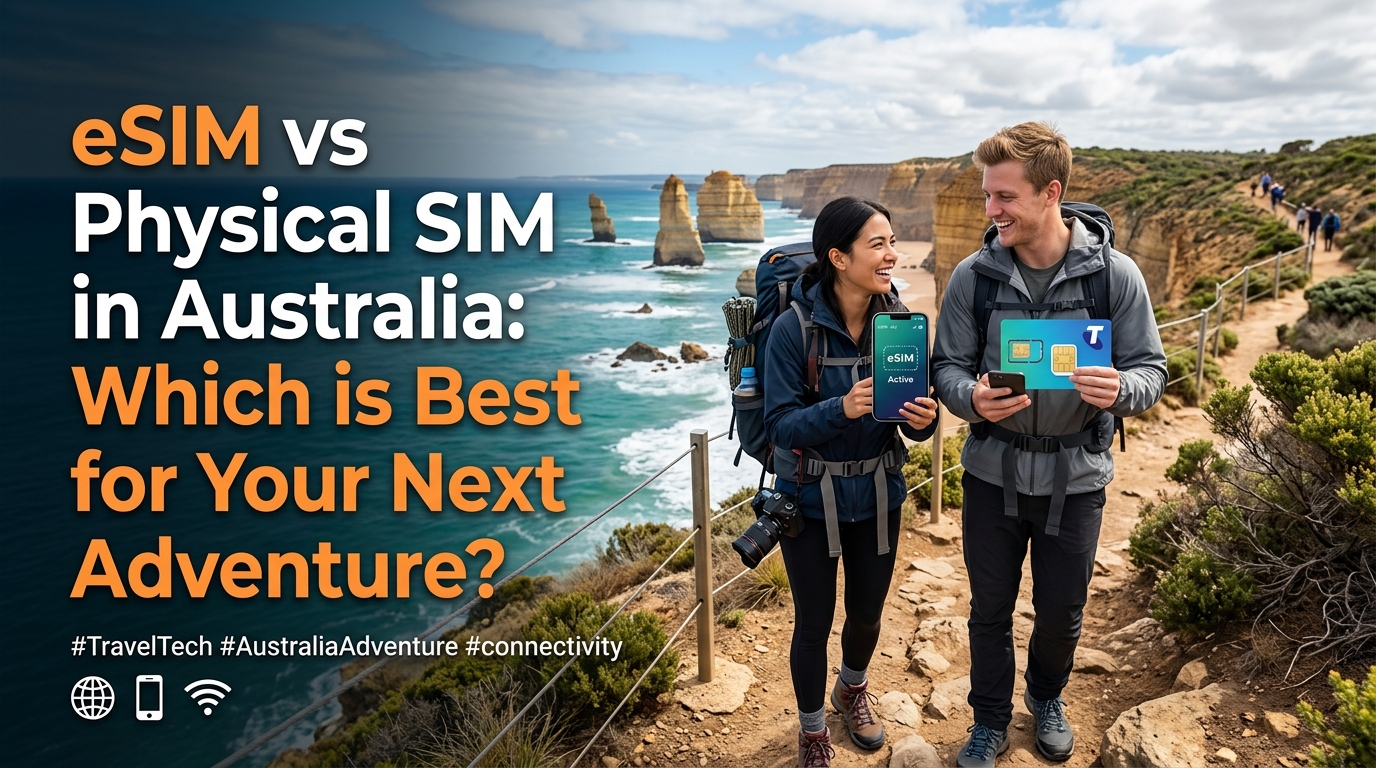 eSIM vs Physical SIM in Australia: Which is Best for Your Next Adventure?