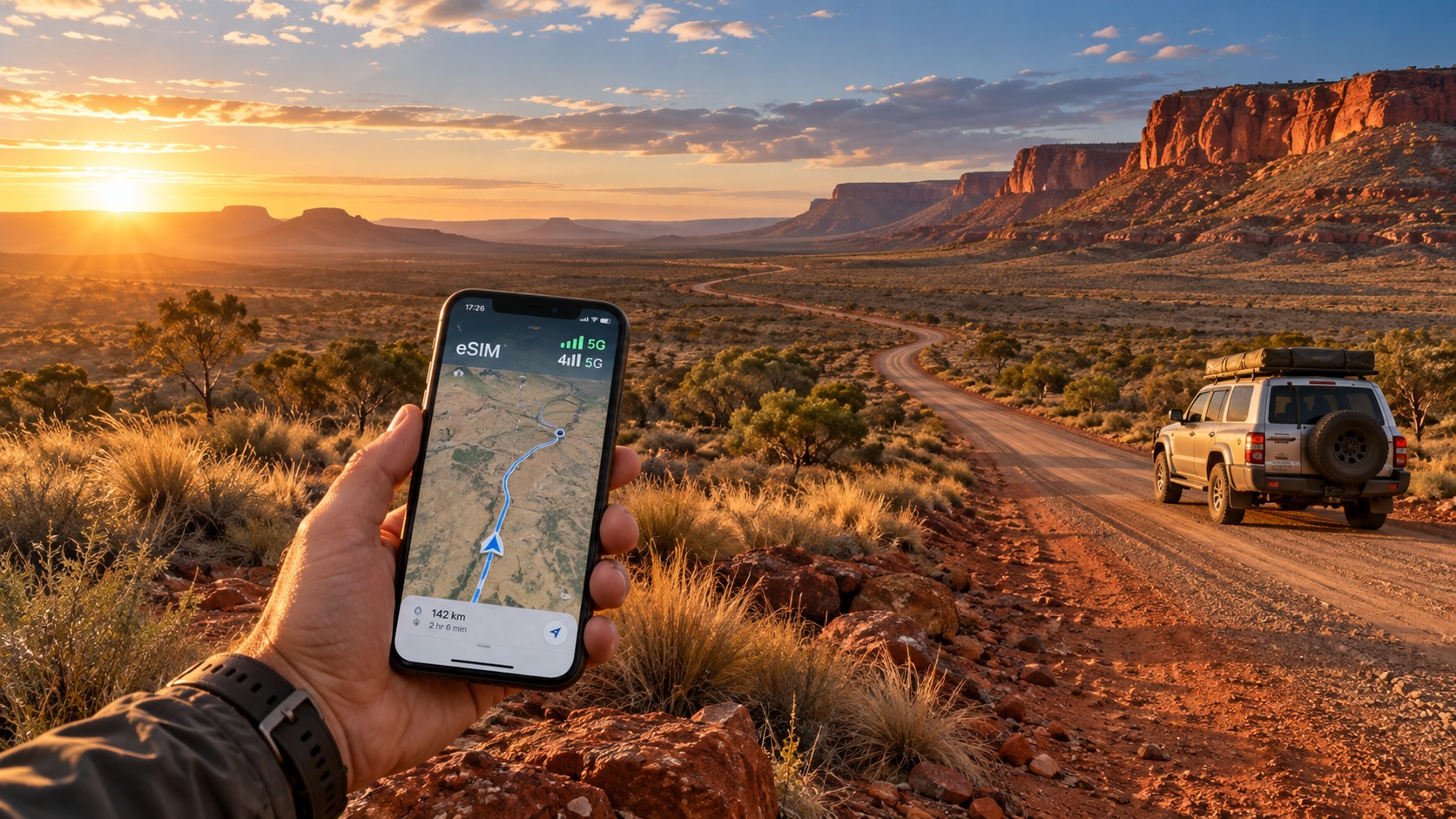 Crossing the Outback in 2026: Navigating Australia's 5G and 4G Networks with a Travel eSIM