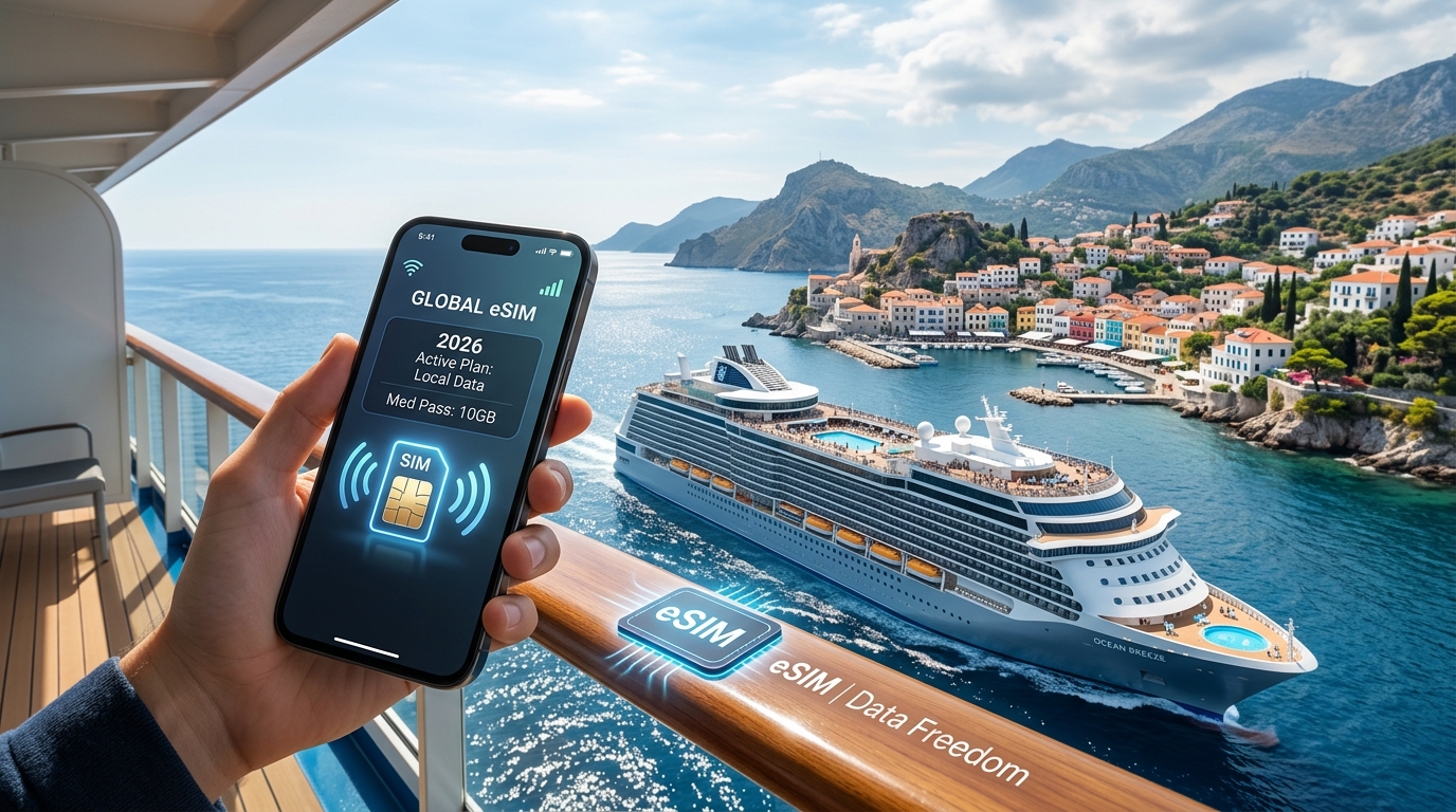 Maritime Roaming Trap: How to Avoid Massive Cruise Phone Bills Using eSIM in 2026