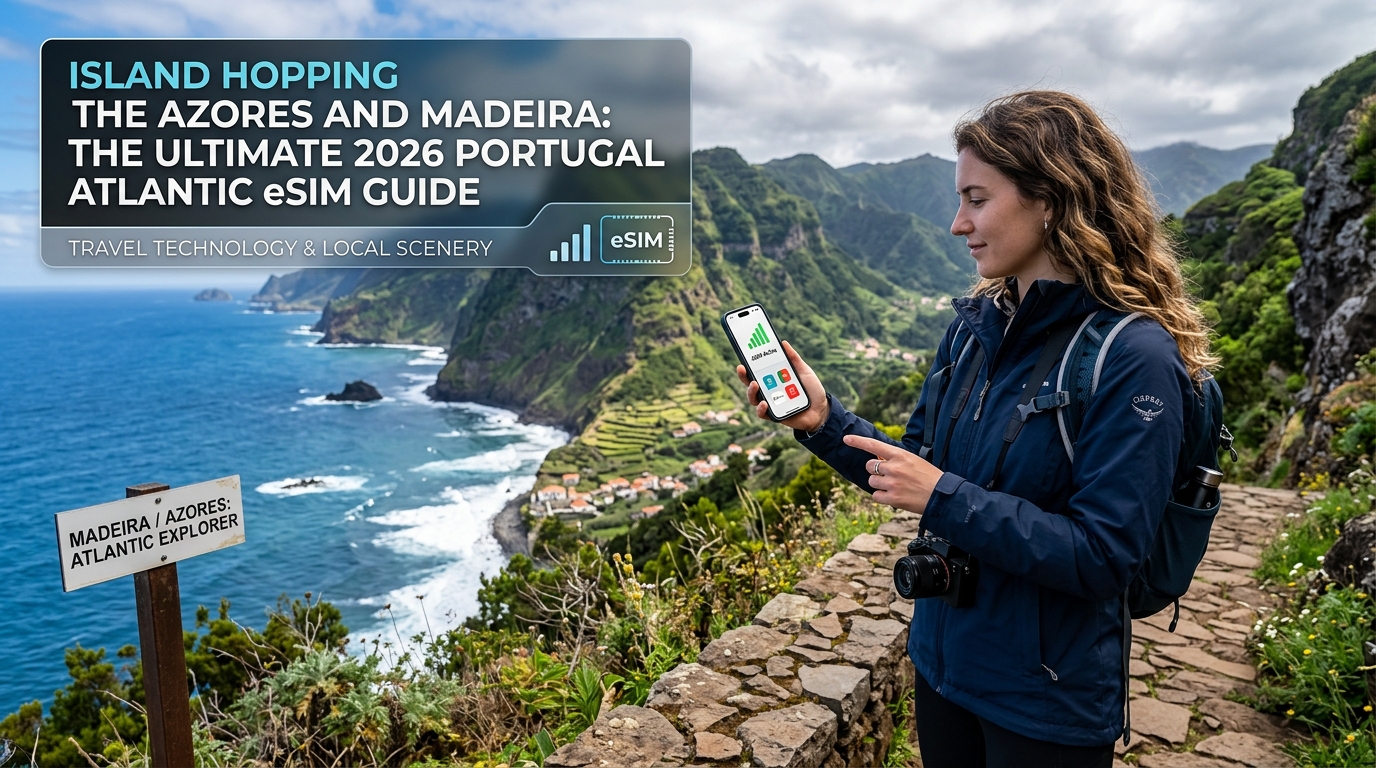 Island Hopping the Azores and Madeira: The Ultimate 2026 Portugal Atlantic eSIM Guide