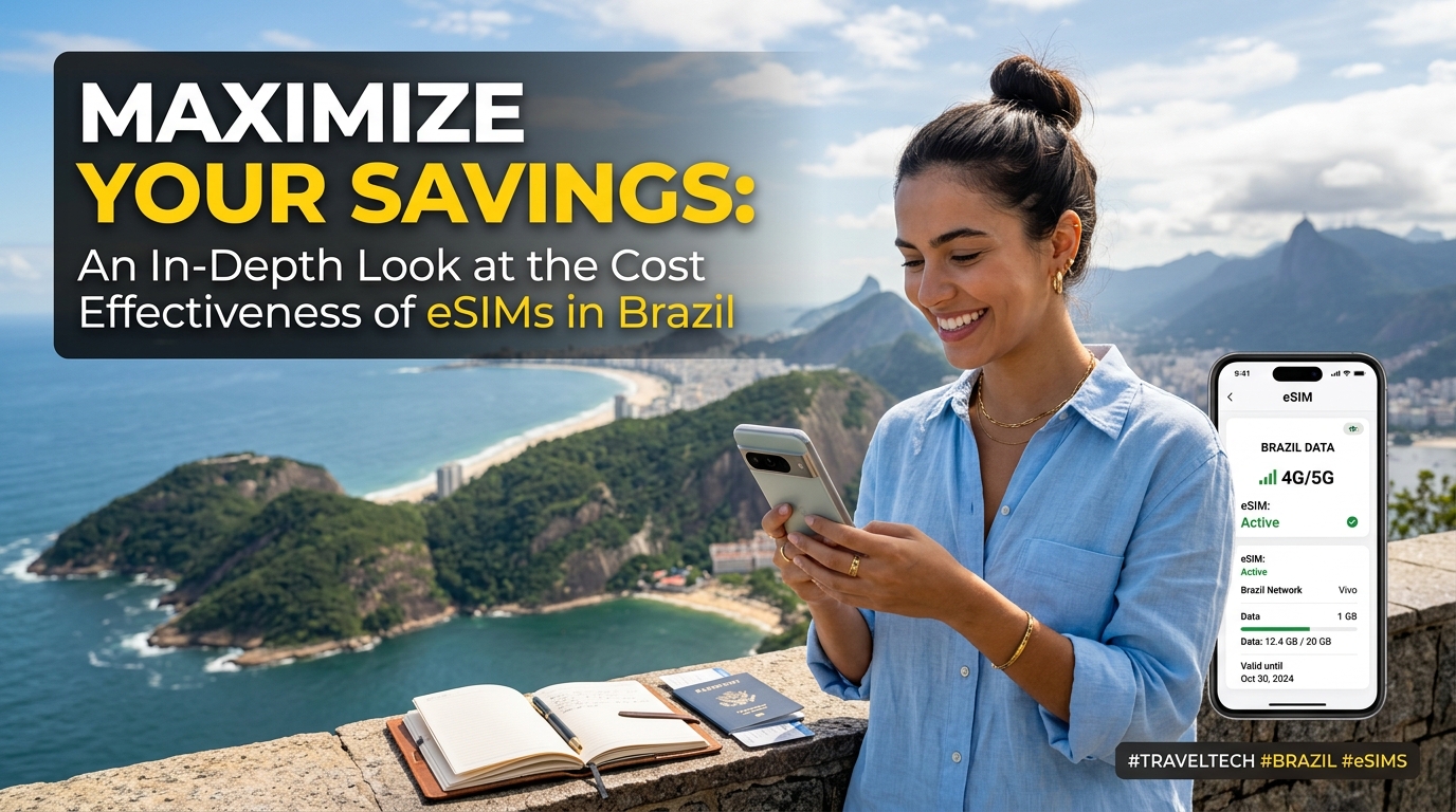 Maximize Your Savings: An In-Depth Look at the Cost Effectiveness of eSIMs in Brazil