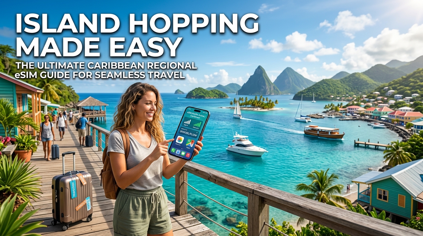 Island Hopping Made Easy: The Ultimate Caribbean Regional eSIM Guide for Seamless Travel