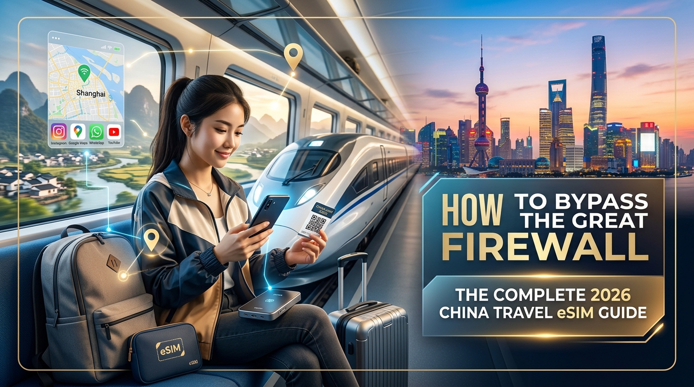 How to Bypass the Great Firewall: The Complete 2026 China Travel eSIM Guide (Special 2026 Edition)