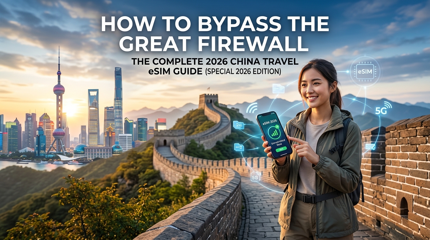 How to Bypass the Great Firewall: The Complete 2026 China Travel eSIM Guide (Special 2026 Edition)