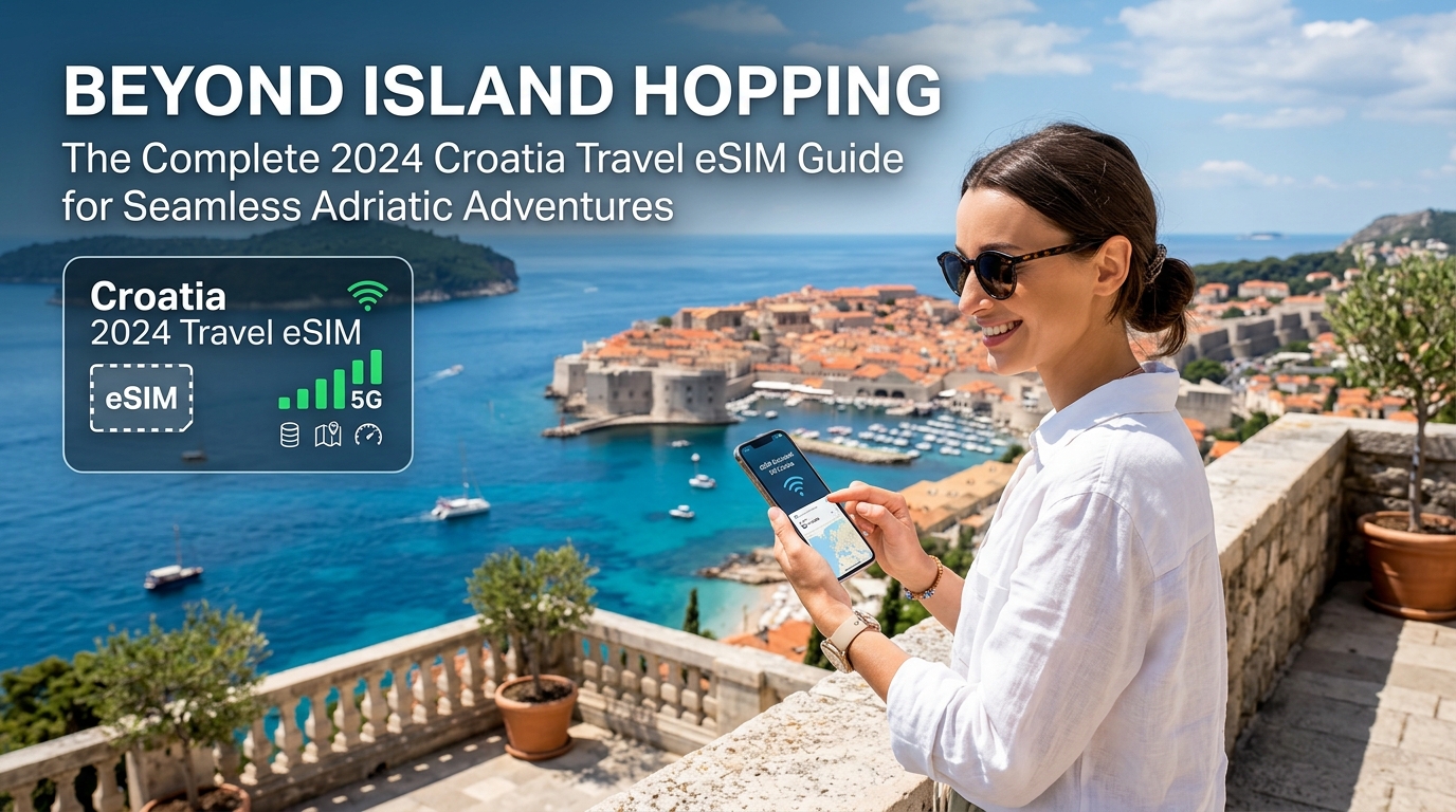 Beyond Island Hopping: The Complete 2026 Croatia Travel eSIM Guide for Seamless Adriatic Adventures