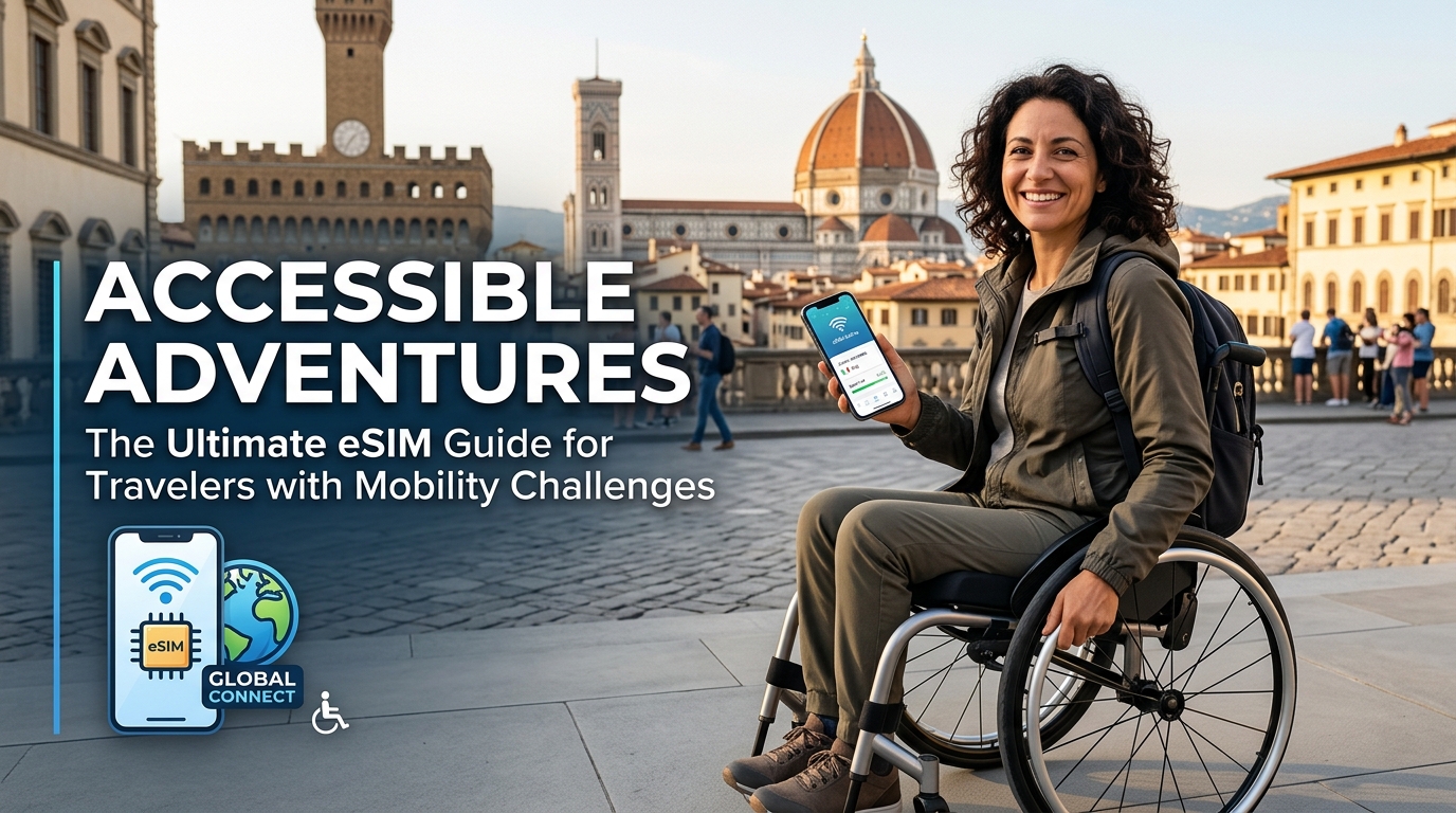 Accessible Adventures: The Ultimate eSIM Guide for Travelers with Mobility Challenges