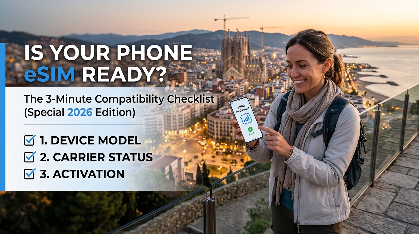 Is Your Phone eSIM Ready? The 3-Minute Compatibility Checklist (Special 2026 Edition)