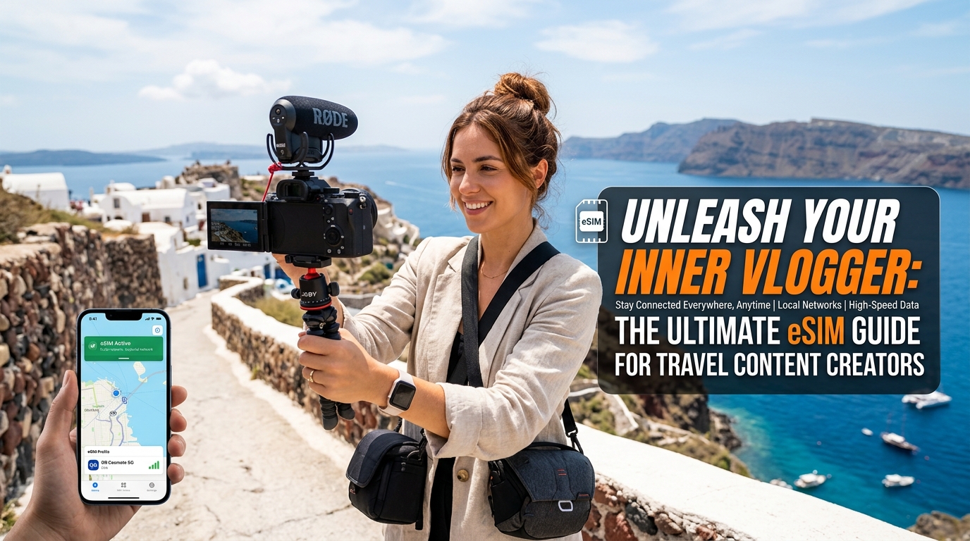 Unleash Your Inner Vlogger: The Ultimate eSIM Guide for Travel Content Creators