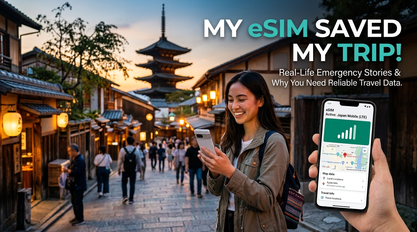 “My eSIM Saved My Trip!” Real-Life Emergency Stories & Why You Need Reliable Travel Data