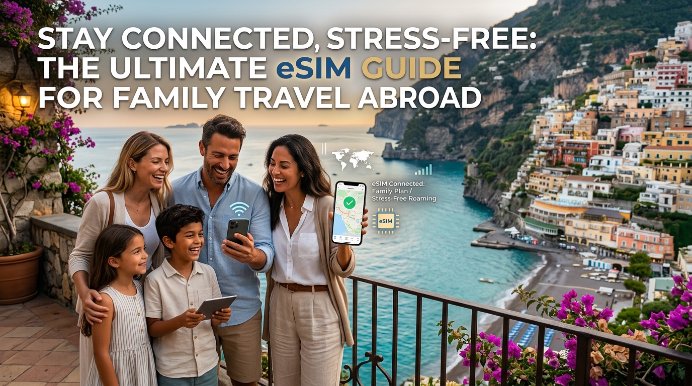 Stay Connected, Stress-Free: The Ultimate eSIM Guide for Family Travel Abroad