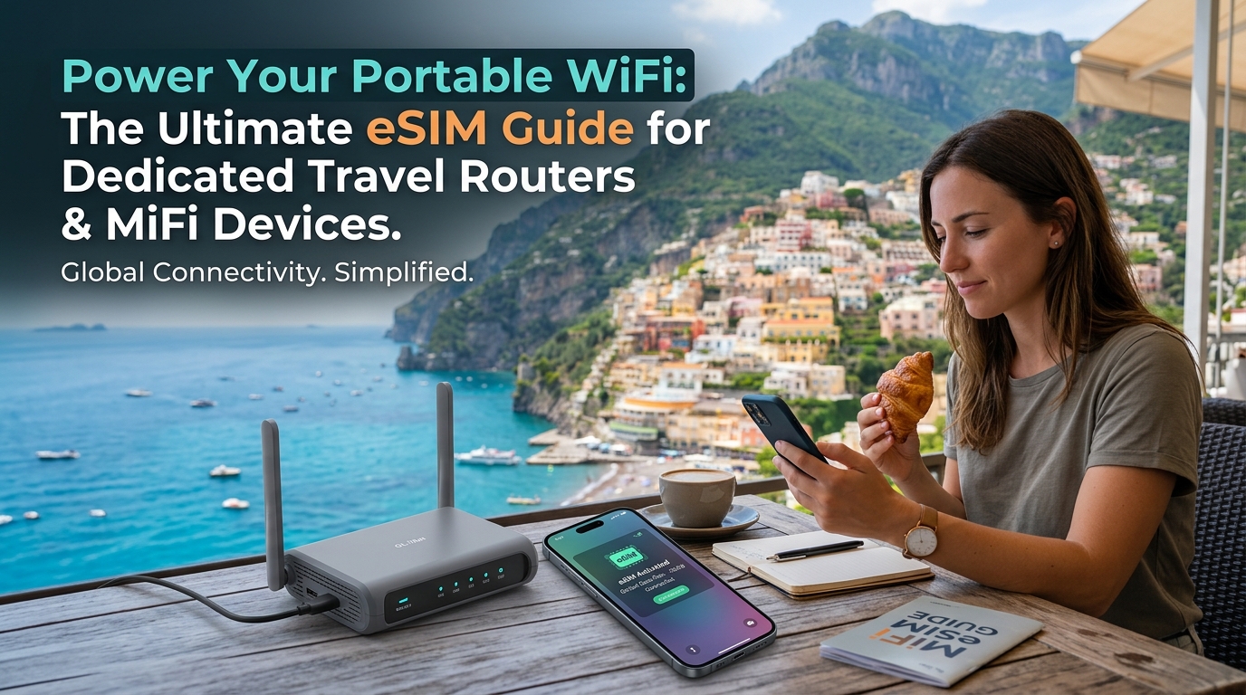 Power Your Portable WiFi: The Ultimate eSIM Guide for Dedicated Travel Routers & MiFi Devices
