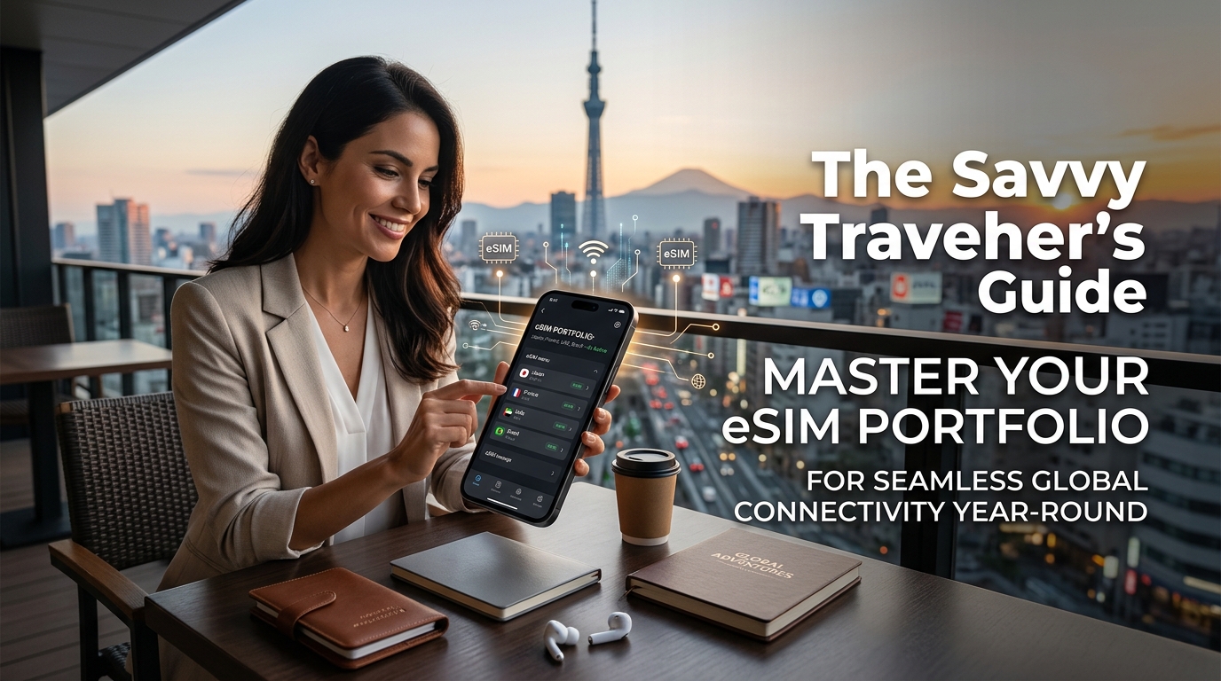 The Savvy Traveler's Guide: Master Your eSIM Portfolio for Seamless Global Connectivity Year-Round