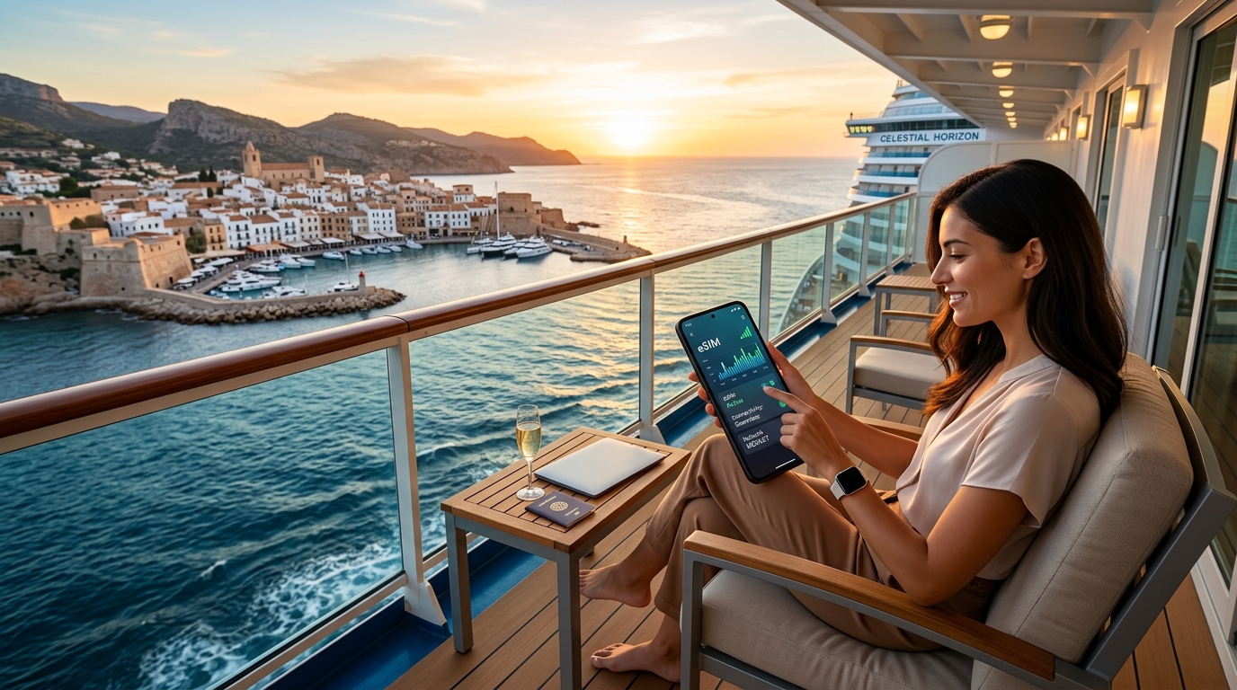 Seamless Connectivity at Sea: The Ultimate eSIM Guide for Multi-Port Cruise Ship Travel