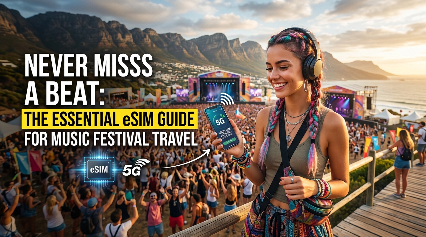 Never Miss a Beat: The Essential eSIM Guide for Music Festival Travel