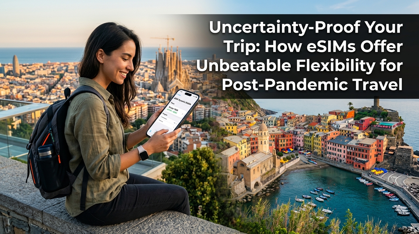 Uncertainty-Proof Your Trip: How eSIMs Offer Unbeatable Flexibility for Post-Pandemic Travel