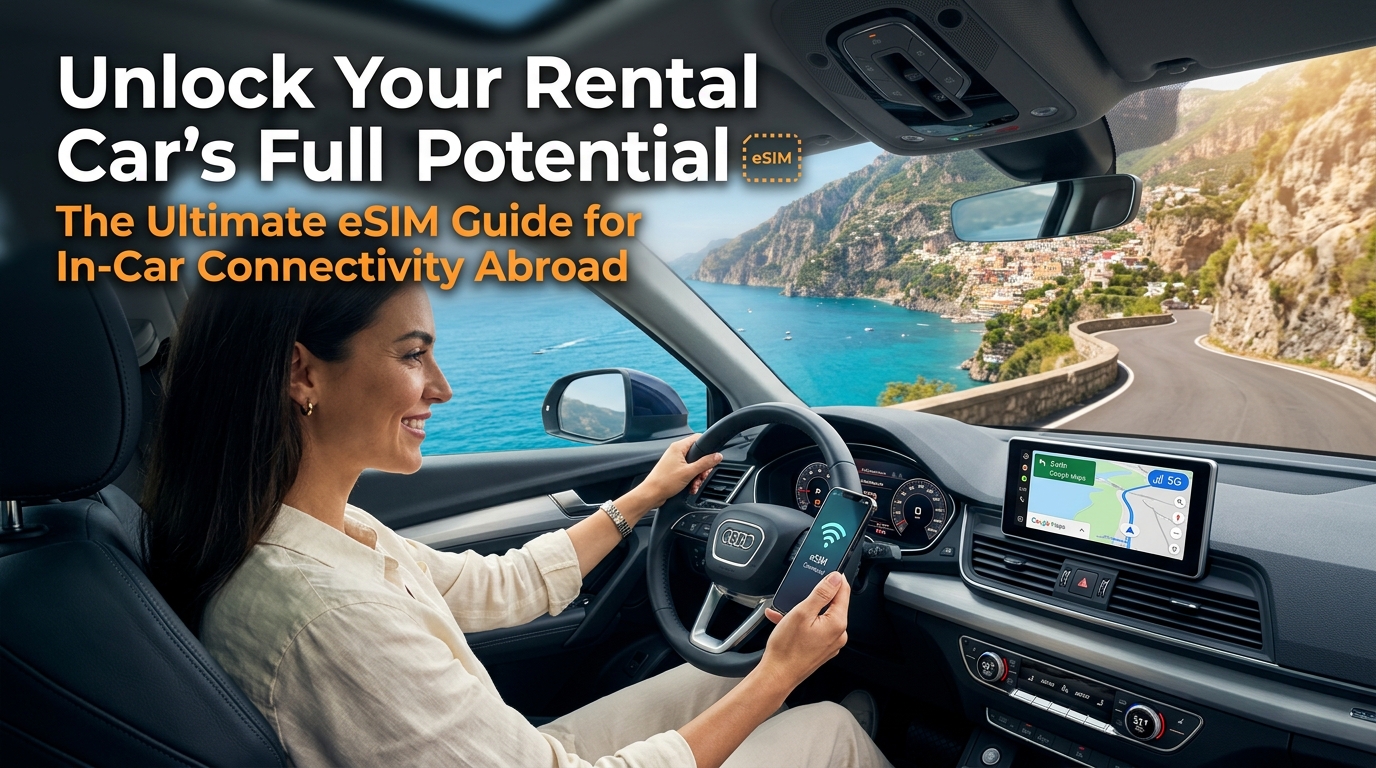 Unlock Your Rental Car's Full Potential: The Ultimate eSIM Guide for In-Car Connectivity Abroad