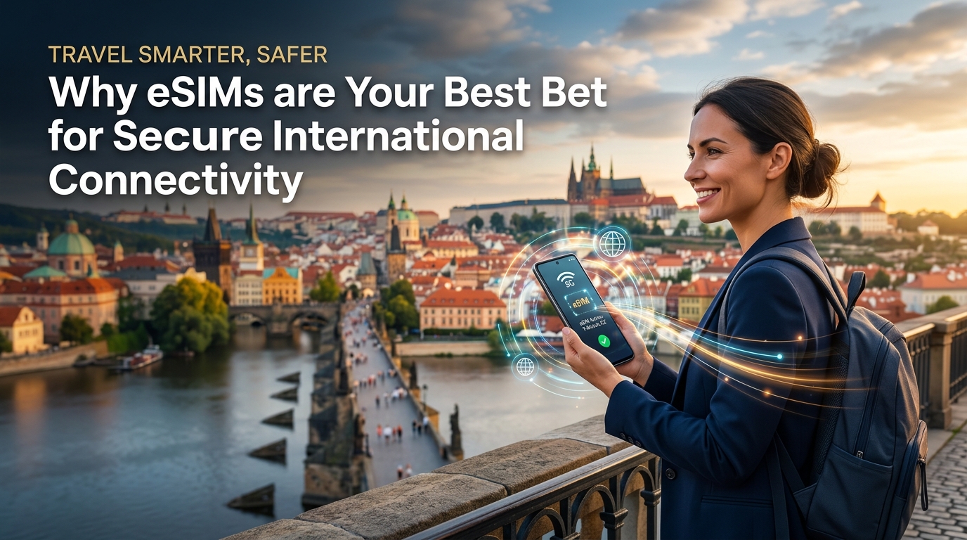 Travel Smarter, Safer: Why eSIMs are Your Best Bet for Secure International Connectivity