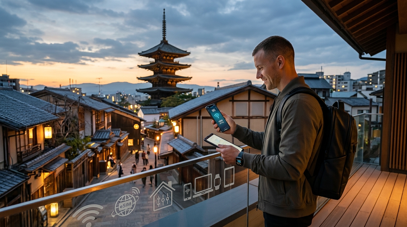 Smart Home, Smart Travel: How eSIM Connects Your Devices on the Go