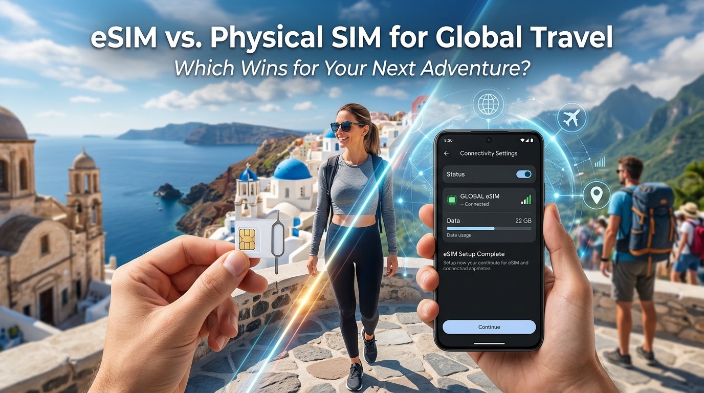 eSIM vs. Physical SIM for Global Travel: Which Wins for Your Next Adventure?