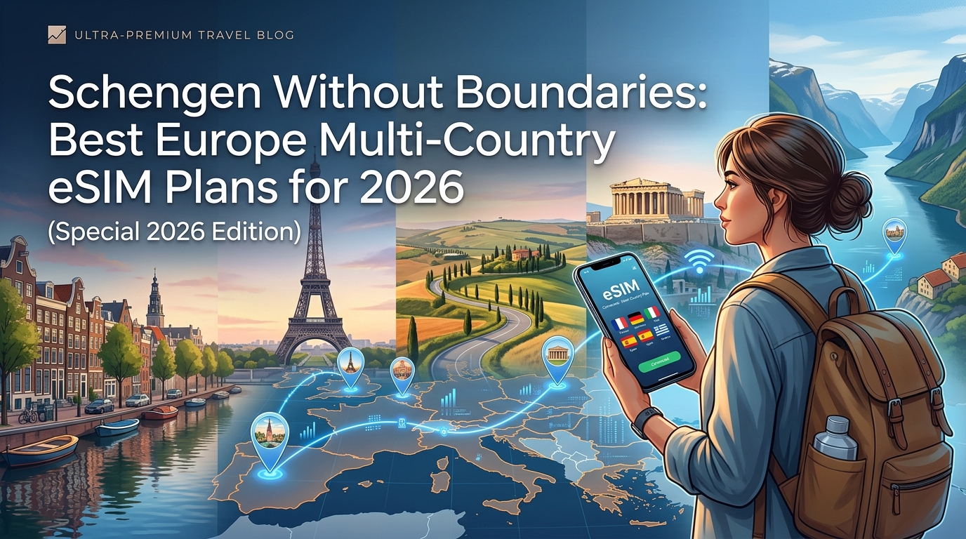 Schengen ohne Grenzen: Die besten europäischen Multi-Country-eSIM-Pläne für 2026 (Sonderausgabe 2026)
