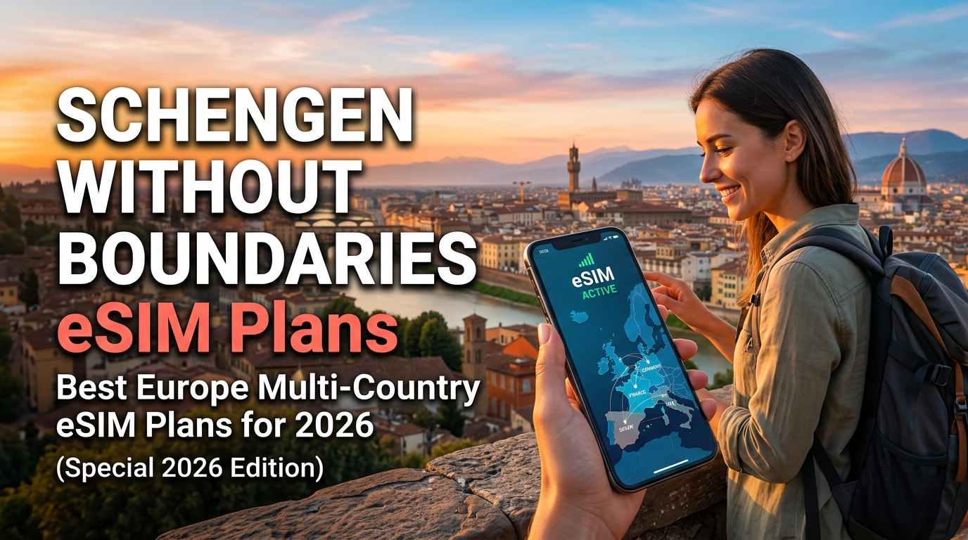 Schengen Without Boundaries: Best Europe Multi-Country eSIM Plans for 2026 (Special 2026 Edition)