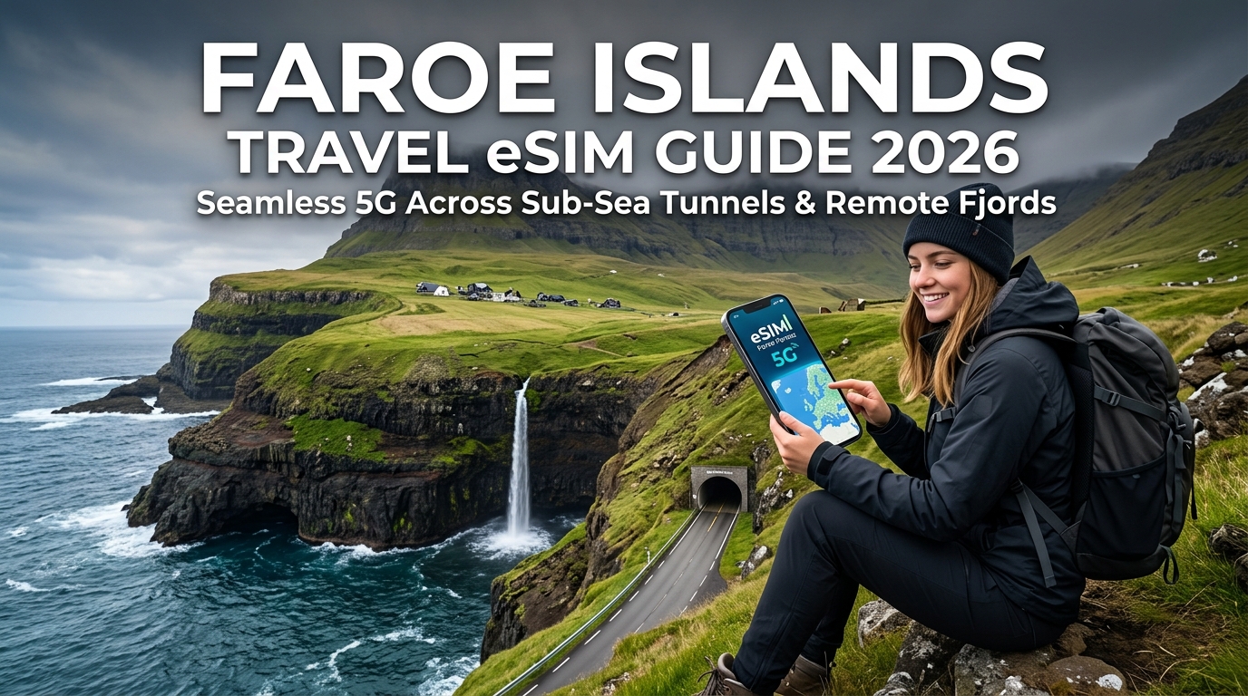 Faroe Islands Travel eSIM Guide 2026: Seamless 5G Across Sub-Sea Tunnels & Remote Fjords