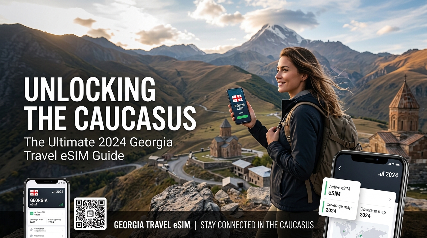 Unlocking the Caucasus: The Ultimate 2024 Georgia Travel eSIM Guide