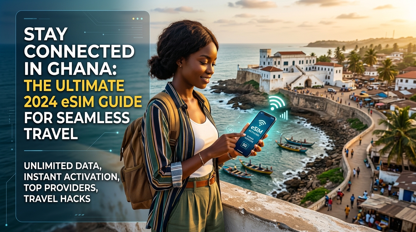Stay Connected in Ghana: The Ultimate 2024 eSIM Guide for Seamless Travel