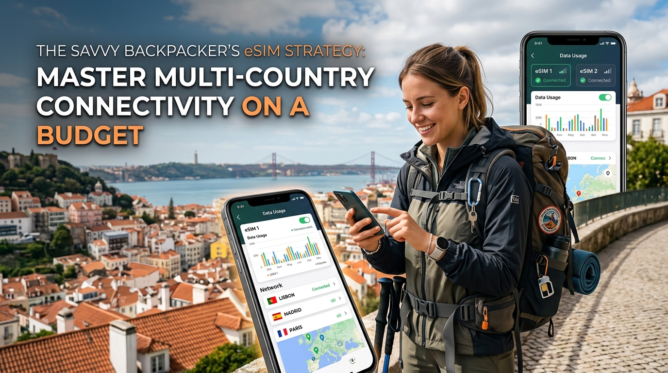 The Savvy Backpacker's eSIM Strategy: Master Multi-Country Connectivity on a Budget