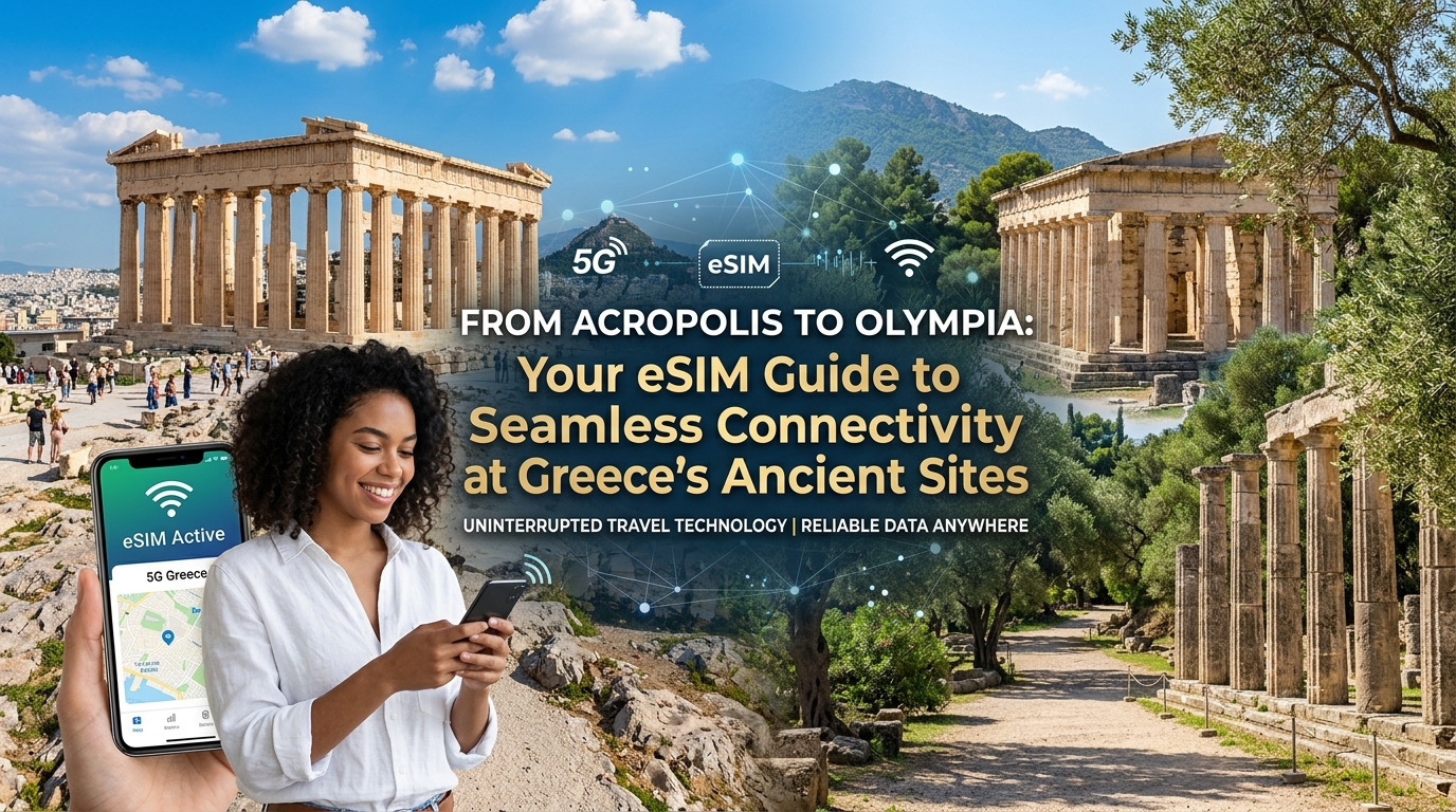 From Acropolis to Olympia: Your eSIM Guide to Seamless Connectivity at Greece's Ancient Sites