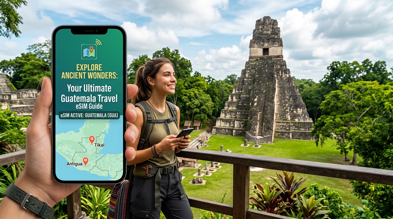 Explore Ancient Wonders: Your Ultimate Guatemala Travel eSIM Guide for Mayan Adventures