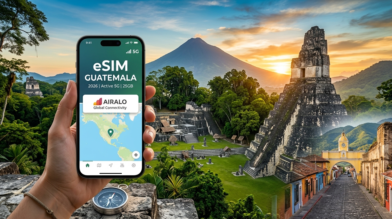 From Antigua to Tikal: The Complete 2026 Guatemala Travel eSIM Guide