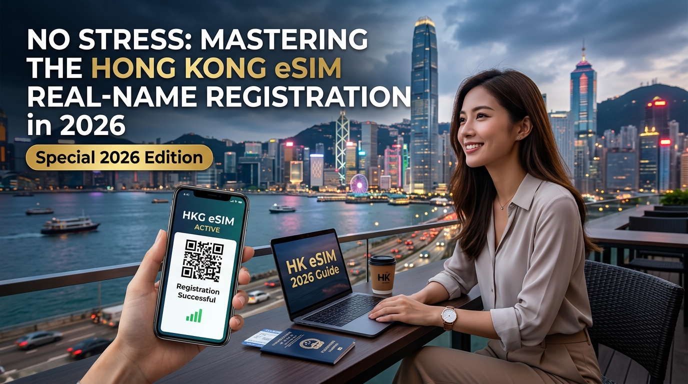 No Stress: Mastering the Hong Kong eSIM Real-Name Registration in 2026 (Special 2026 Edition)