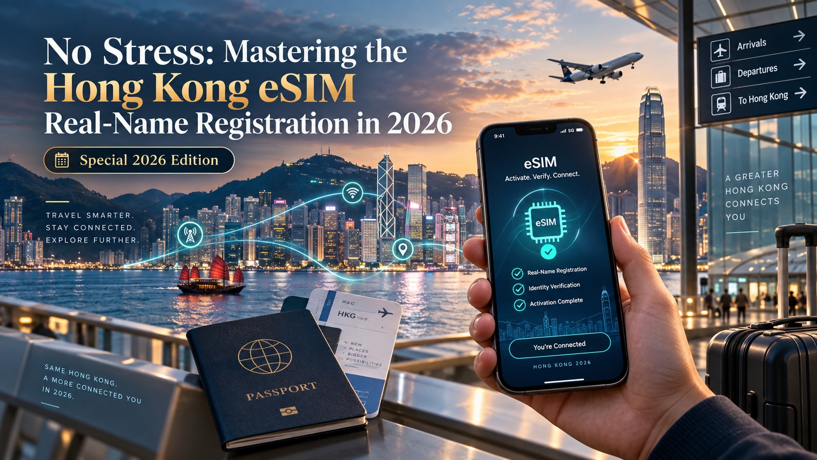 No Stress: Mastering the Hong Kong eSIM Real-Name Registration in 2026 (Special 2026 Edition)