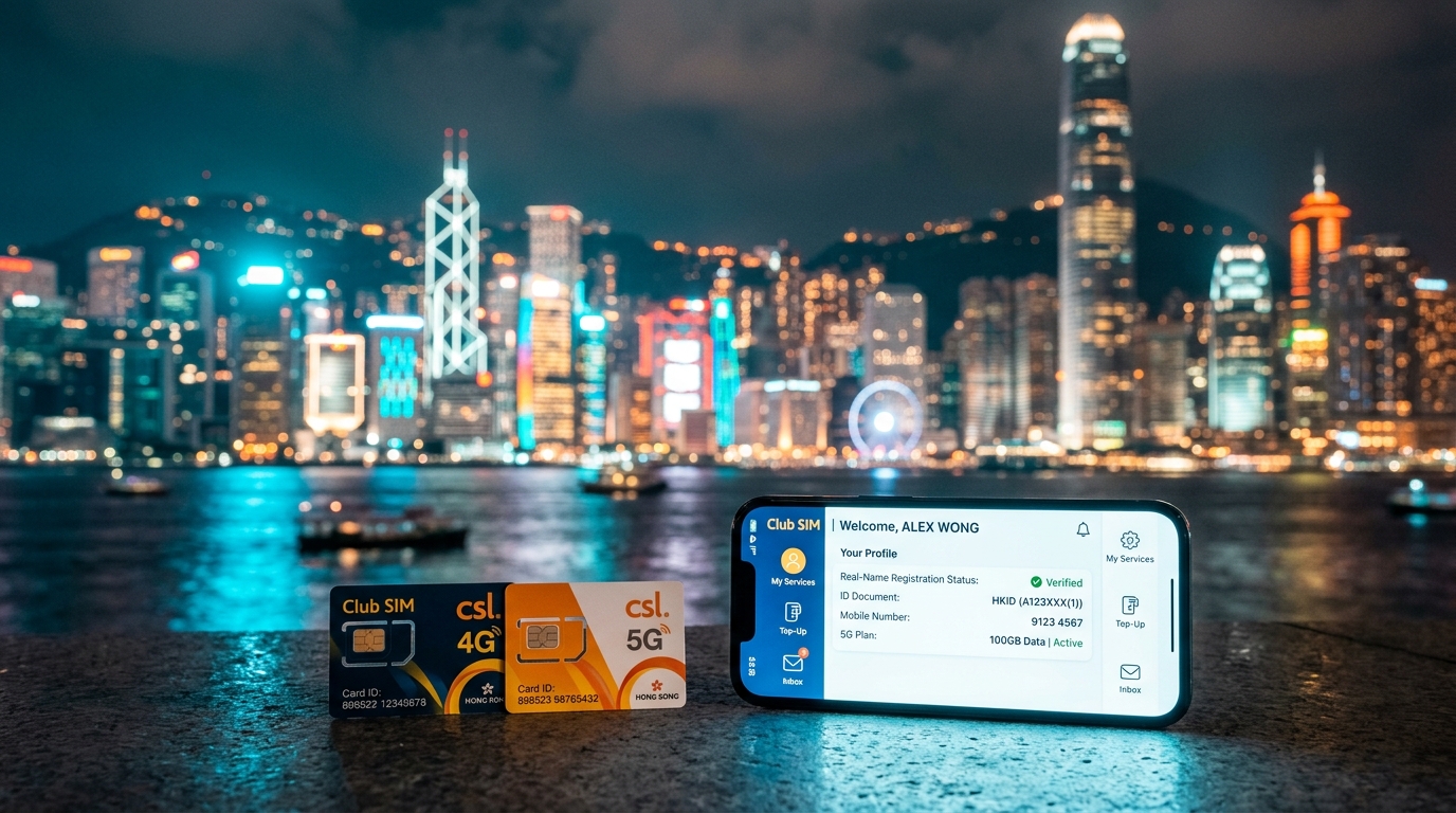 How to Activate and Real-Name Register Hong Kong Club SIM (Step-by-Step Guide)