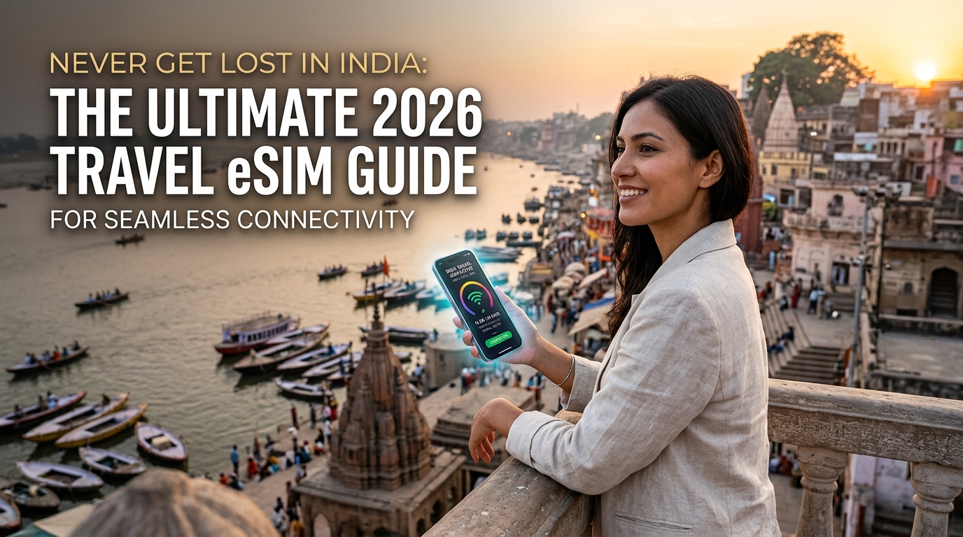 Never Get Lost in India: The Ultimate 2026 Travel eSIM Guide for Seamless Connectivity