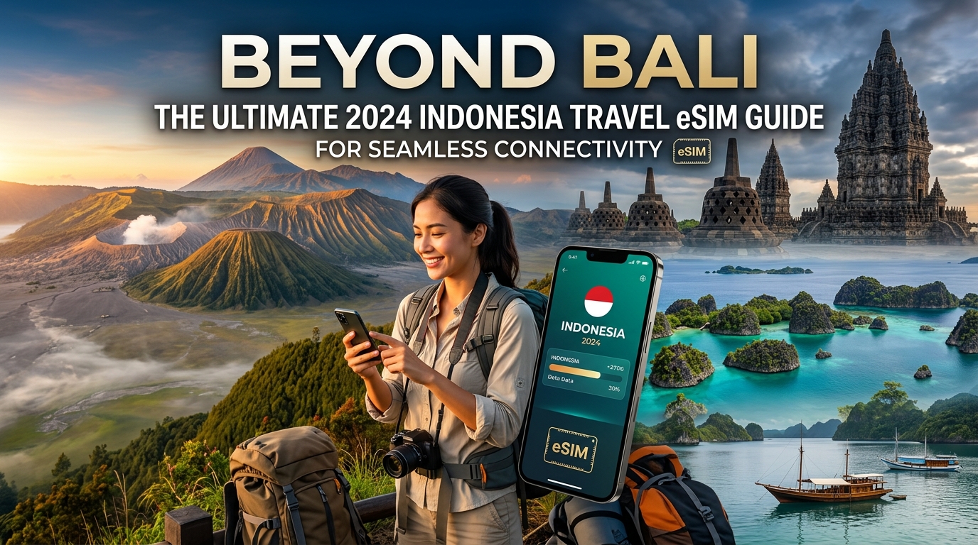 Beyond Bali: The Ultimate 2024 Indonesia Travel eSIM Guide for Seamless Connectivity