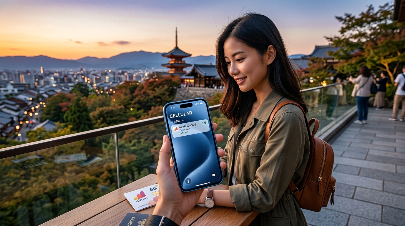 盡享 iPhone 15 Pro Max 海外體驗：必備 eSIM 設定與旅遊指南