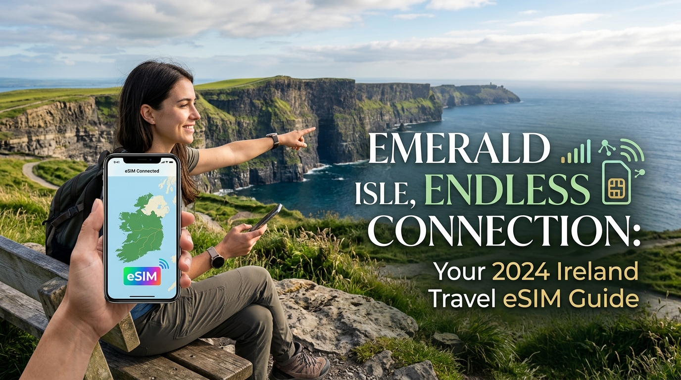 Emerald Isle, Endless Connection: Your 2024 Ireland Travel eSIM Guide