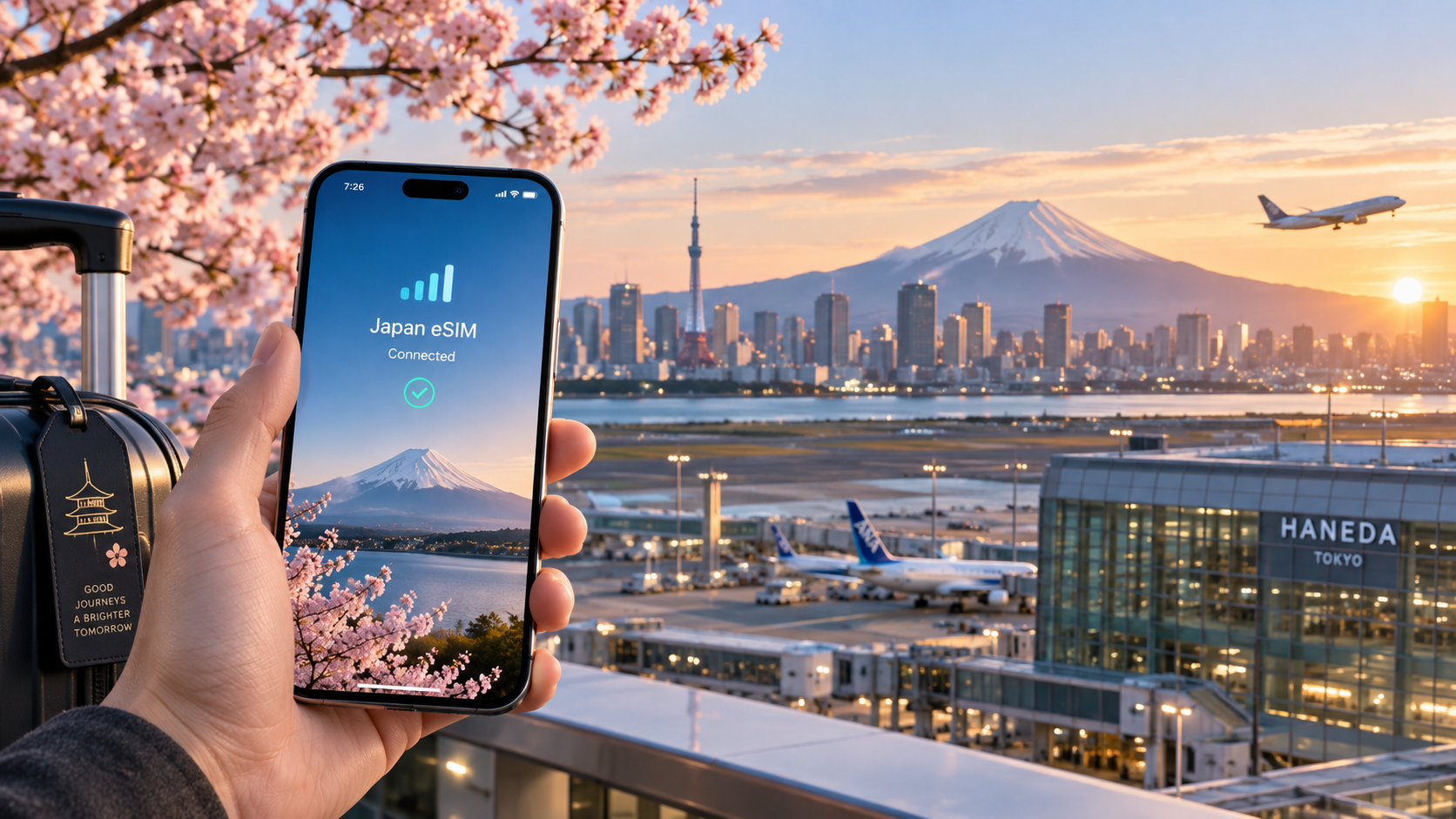 The Ultimate 2026 Japan Travel eSIM Guide: Don't Get Stranded at Haneda or Narita