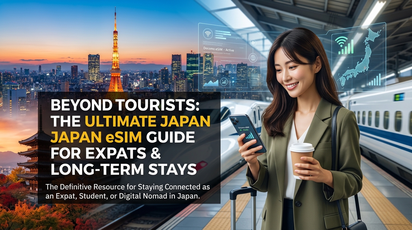 Beyond Tourists: The Ultimate Japan eSIM Guide for Expats & Long-Term Stays