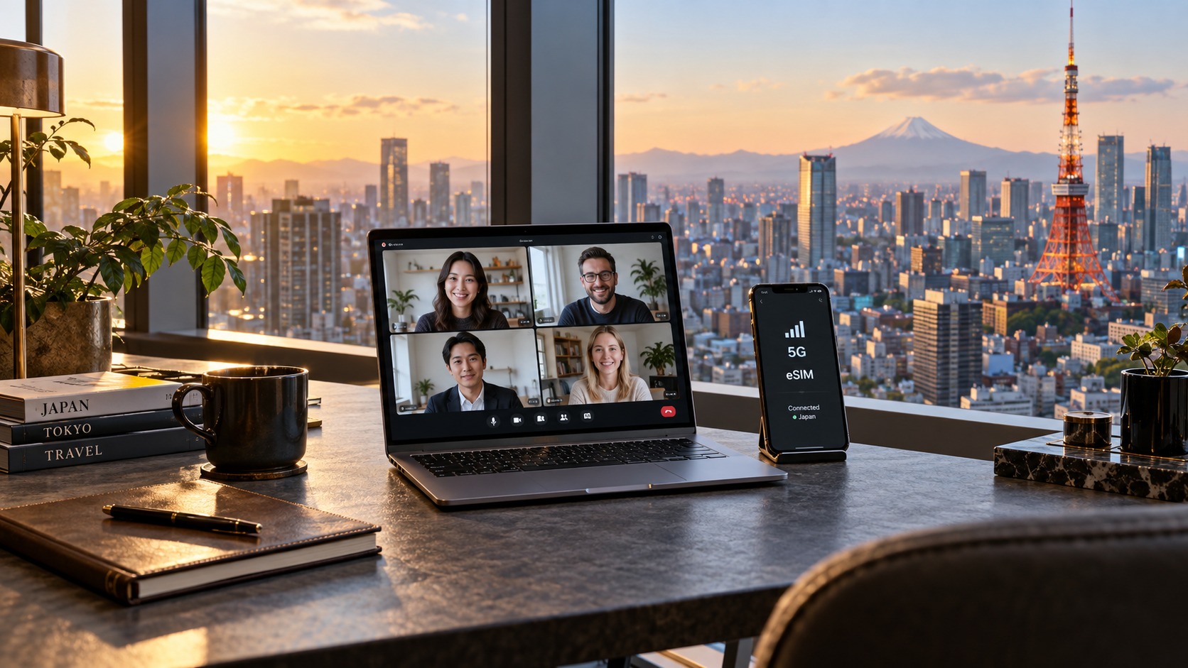 Working from Tokyo: Optimizing Your 2026 Japan eSIM for HD Video Calls