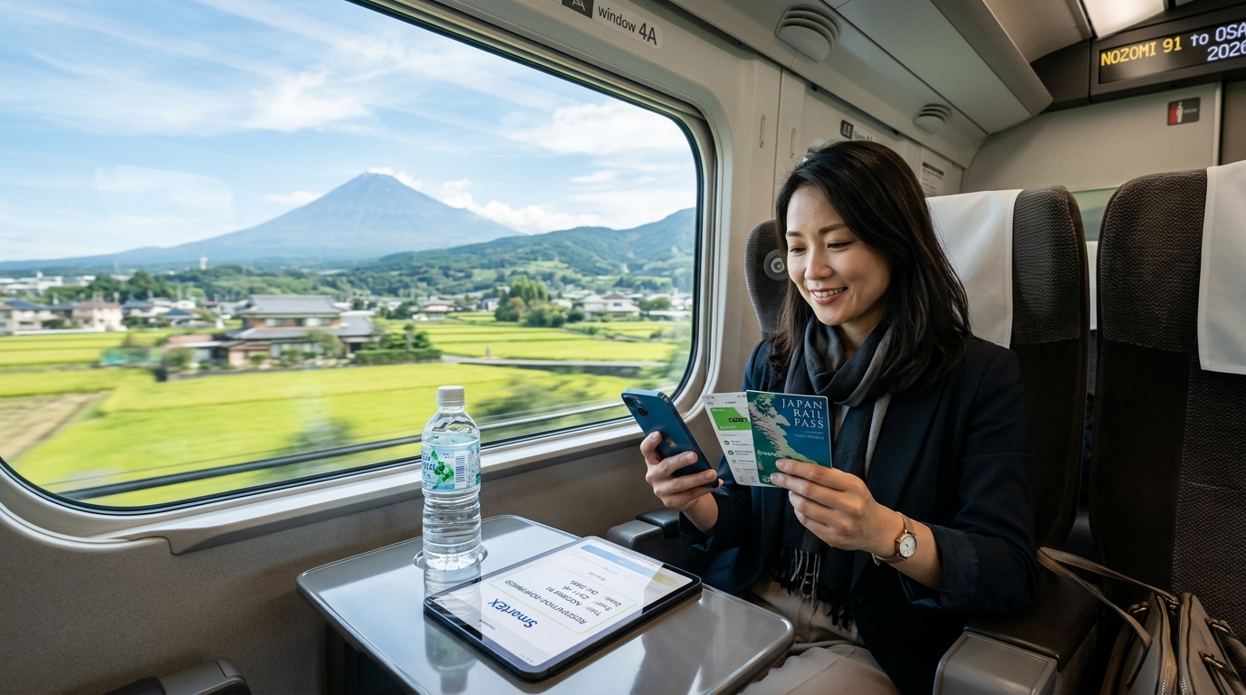 Riding the Bullet Train in 2026: How to Use SmartEX, Mobile Suica, and JR Pass Seamlessly with a Japan Travel eSIM