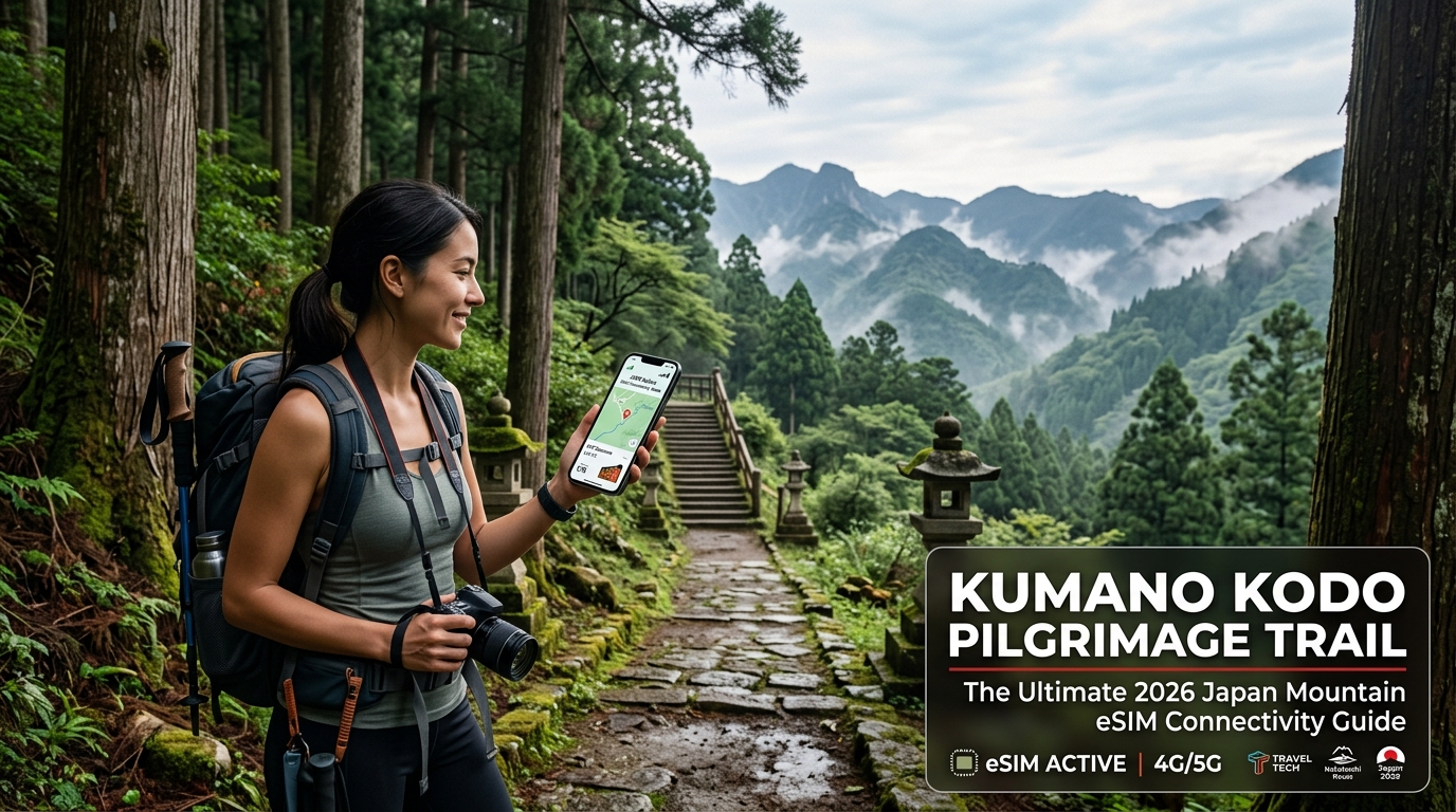 Kumano Kodo Pilgrimage Trail: The Ultimate 2026 Japan Mountain eSIM Connectivity Guide