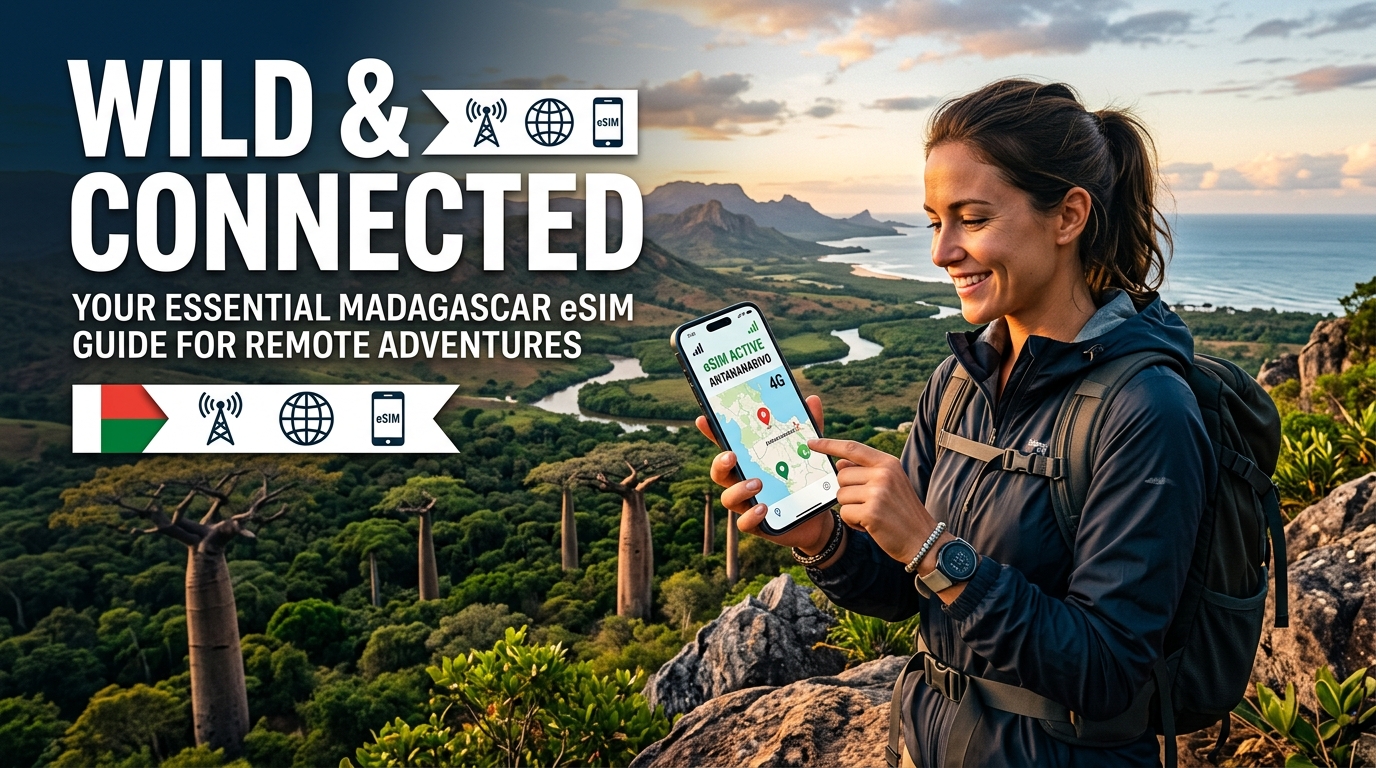 Wild & Connected: Your Essential Madagascar eSIM Guide for Remote Adventures