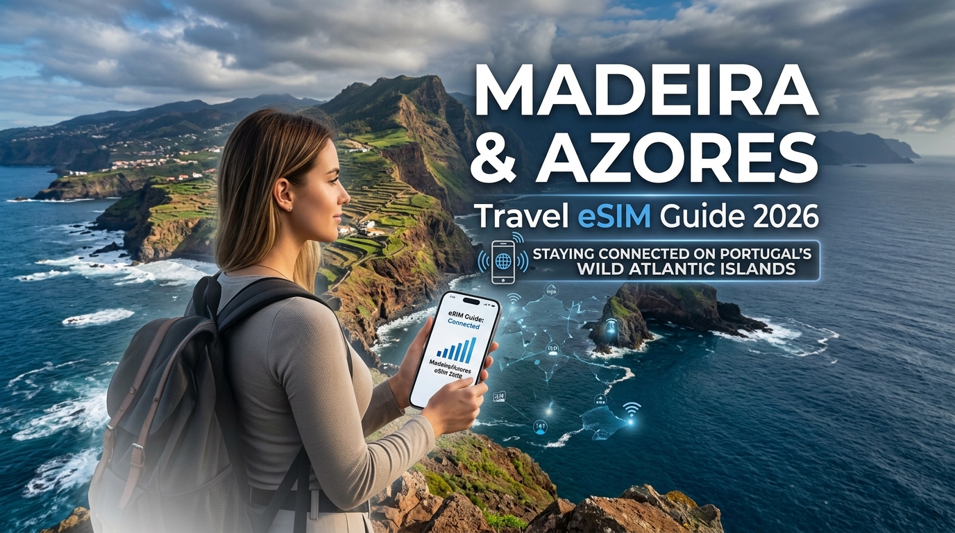 Madeira & Azores Travel eSIM Guide 2026: Staying Connected on Portugal’s Wild Atlantic Islands