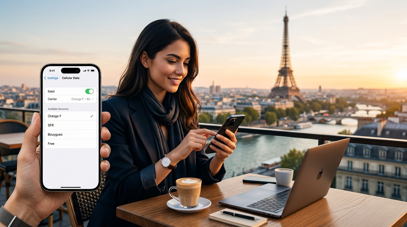 How to Manually Select Partner Carrier Networks on Travel eSIM (Fix No Service Abroad in 2026)